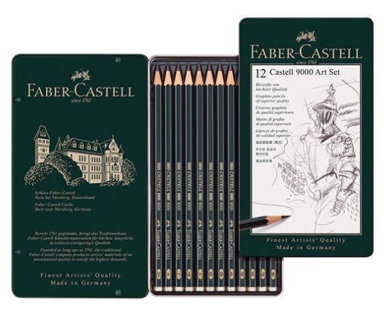 ołówki faber castell 9000
